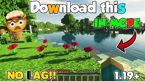 Best Shader for MCPE Render dragon || (1.19+) update render dragon shader || IM SAKIB