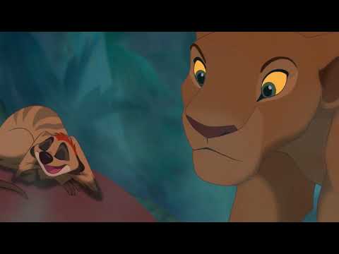 The Lion King- Nala Waking Up Timon and Pumbaa