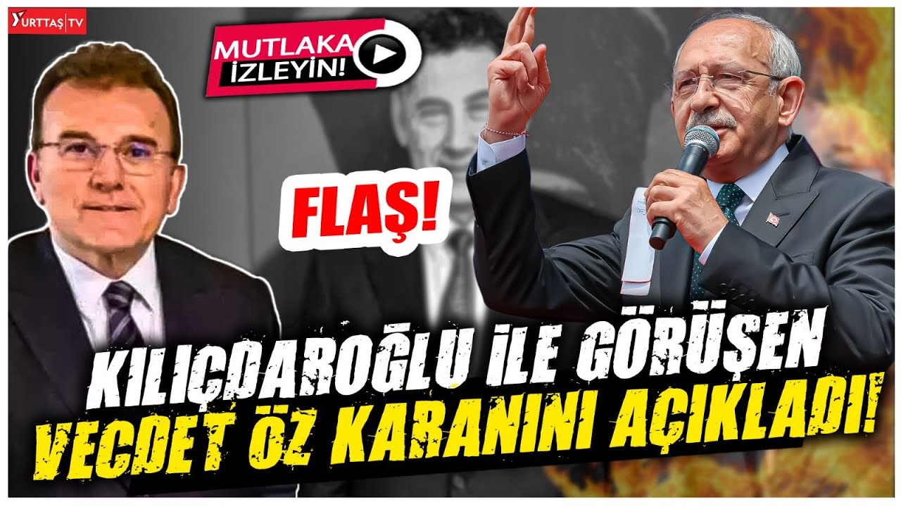 ⁣Adalet Partisi Genel Başkanı Vecdet Öz Kemal Kılıçdaroğlu ziyareti sonrası kararını açıkladı!