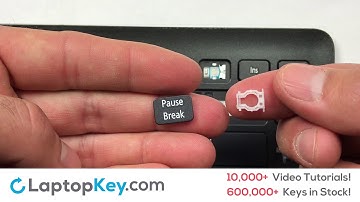 Keyboard Key Repair Guide | Acer Aspire MS2360 | Install Repair Fix