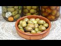 Aceitunas en SALMUERA, ALIÑADAS y preparadas en CASA🫒(Te enseño 2 ALIÑOS Diferentes)