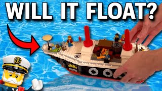 I tested 100 LEGO Boats!
