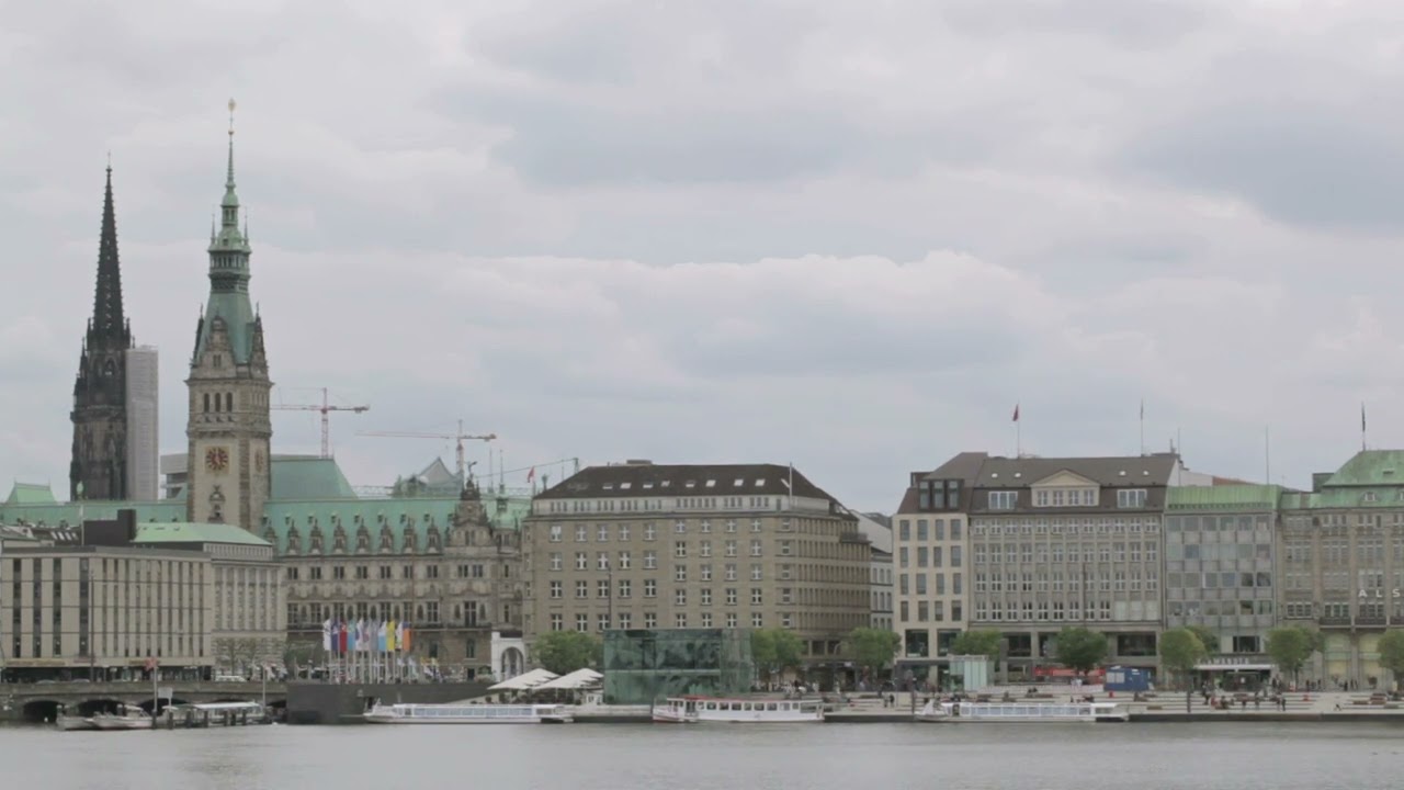 hamburg on an overcast day