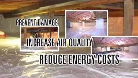 How to encapsulate your crawlspace