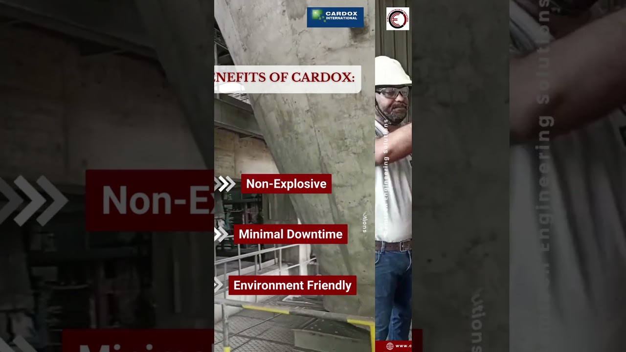 Unlocking the Power of Cardox: Our Non-Explosive Activation Process #construction construction