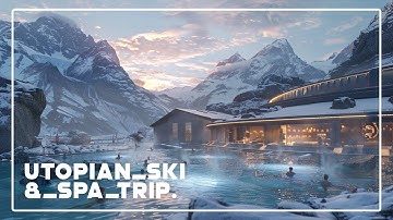 Utopian Ski & Spa Music: Cinematic & Peaceful With Futuristic Soundscapes & Ambient Synths (432 Hz)