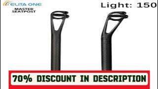 A must-have product! elitaone Carbon Seat post Setback 5/25mm 25.4/27.2/30.9/31.6 MTB/Road Bike Se