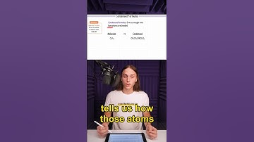 Molecular vs Condensed Formulas in Organic Chemistry #organicchemistry