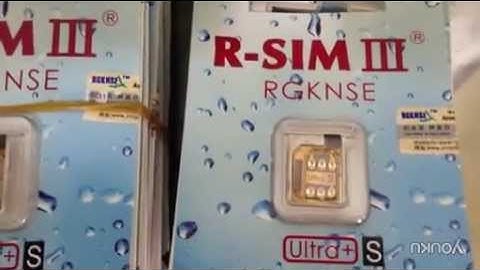 R-SIM 3 Ultra S - iOS 5.1 / 5.0.1 / 5.0 unlock iPhone 4S (GSM AT&T / CDMA - Verizon / Sprint)
