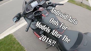 Android Auto For Honda GoldWing GL1800s | 2020 Honda GoldWing DCT