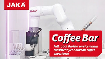 【Cobot Application】Full Robot Capsule Coffee Bar