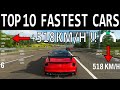 NEW TOP 10 Fastest Cars in Forza Horizon 4 | TOP SPEED +518 KM/H !!