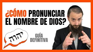 ¿Cómo pronunciar el NOMBRE DE DIOS? ¡Deja de pronunciarlo mal! [La guía definitiva]