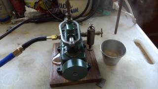 Stuart Sun Steam Engine Under Live Steam