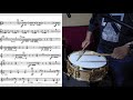 Shostakovich symphony no10 snare drum excerpt