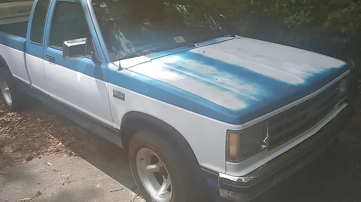 1988 Chevy S 10 project.