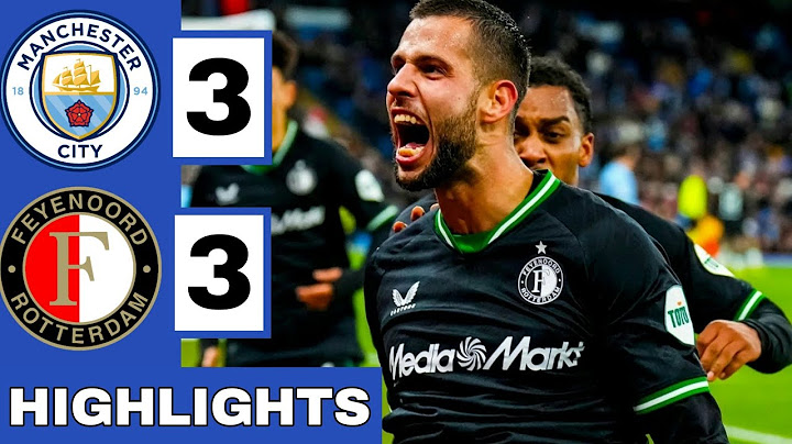 🔵Manchester City vs Feyenoord (3-3) Extended HIGHLIGHTS | UEFA Champions League