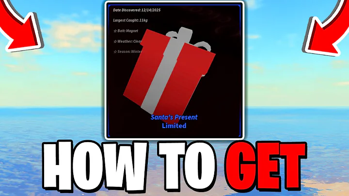 How To GET SANTAS PRESENTS In Fisch! Roblox