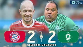 AOS 39 ANOS ROBBEN VOLTA A VESTIR A CAMISA DO BAYERN MARCANDO GOL EM PARTIDA COM AS LENDA