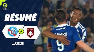 RC STRASBOURG ALSACE - FC METZ (2 - 1) - Résumé - (RCSA - FCM) / 2023-2024