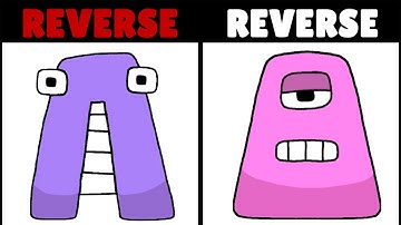 Reverse Unifon VS Reverse Unifon Alphabet Lore | Part 2 (Ƶ-A...)