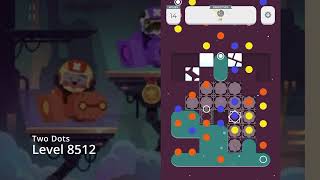 Two Dots Level 8512 Gameplay (no boosters used) ⭐️ screenshot 1