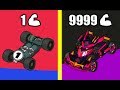 Most strongest racer evolution max level strong  speed in merge racer 9999 level racer
