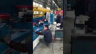 LZ10/400 straight-line wire drawing machine specialized for high-zinc coating galvanized steel wire