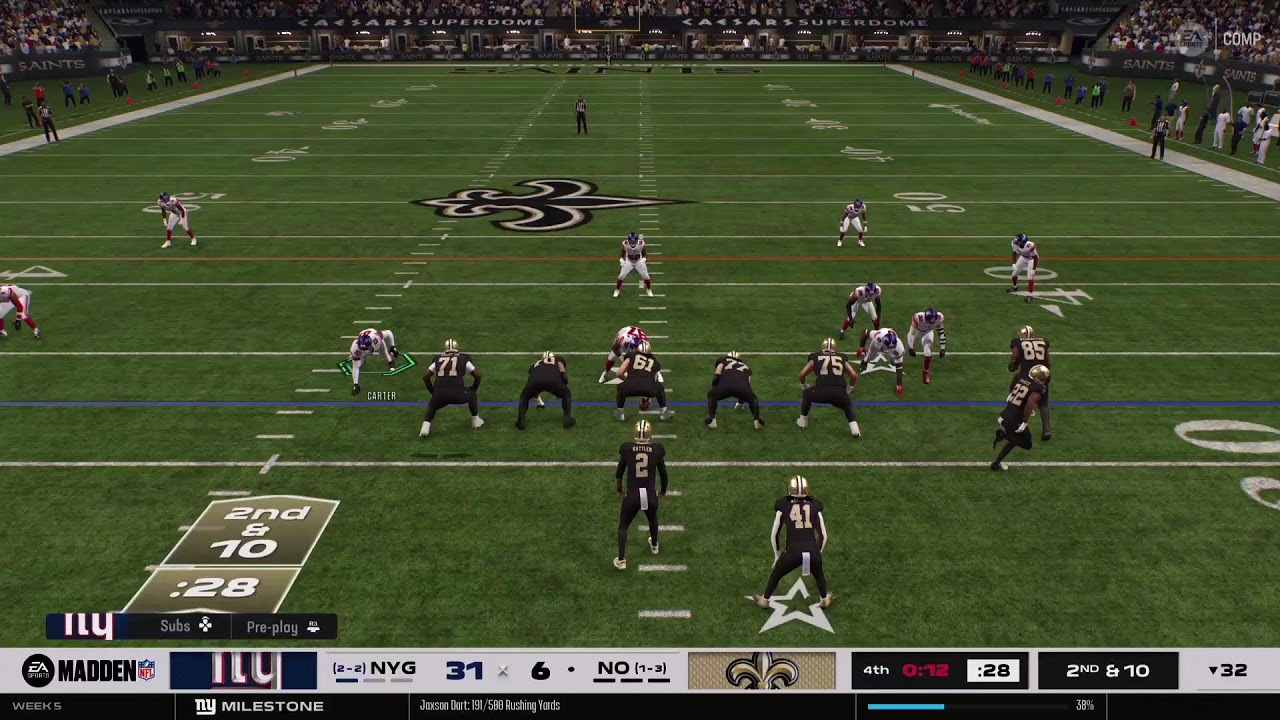 Madden 26 | Super Fugazi | Giants vs Saints
