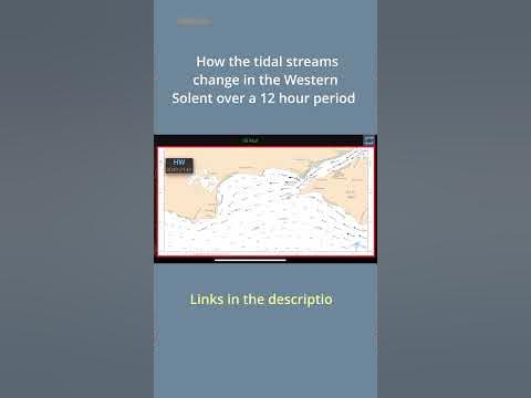 Tidal streams in the Solent - YouTube