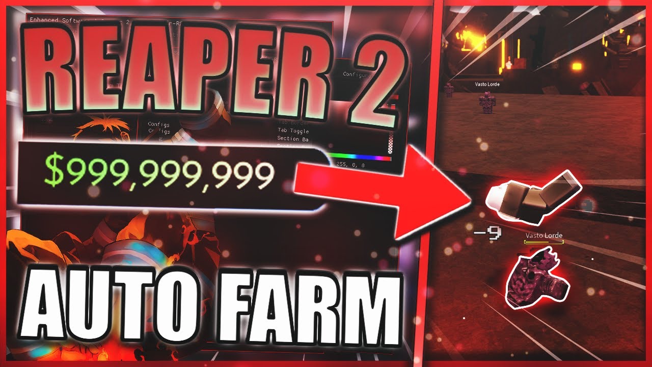 NEW] Reaper 2 Script / Hack, Auto Farm, Infinite Money