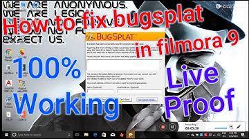 How to fix bugsplat error in Filmore 9 || live proof