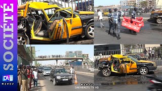 Foire : Un bus TATA percute un taxi et fait deux morts à bord d'une moto