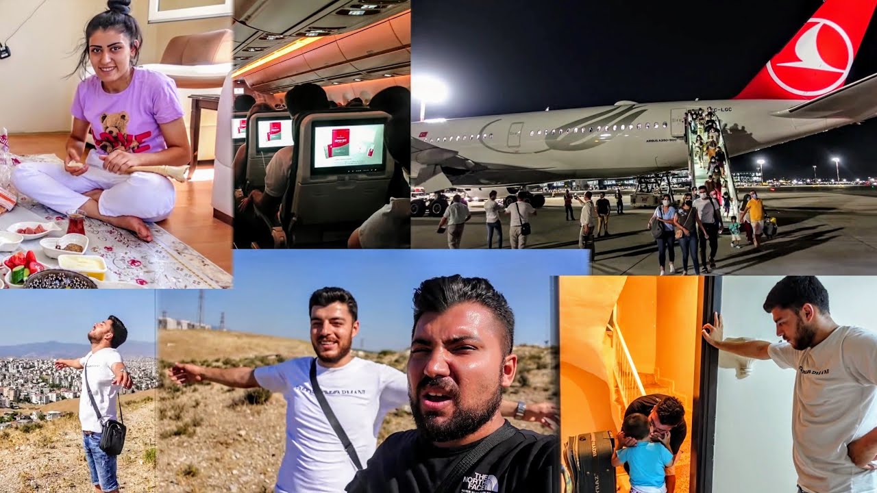 أول مرة أسافر بالطائرة ✈️ آخر يوم مع نزار وروبالين وصورت منطقة بيتون وطلعنا على الجبل  ورجعت عالبيت