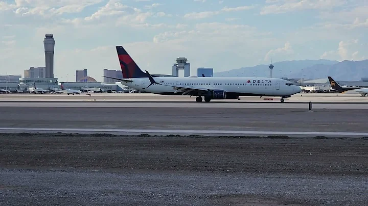 Late Afternoon Traffic at Las Vegas International Airport