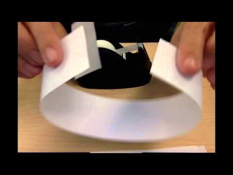 Video: How To Make A Mobius Strip Out Of Paper