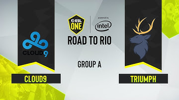 CSGO - Cloud9 vs. Triumph [Vertigo] Map 1 - ESL One Road to Rio - Group A - NA