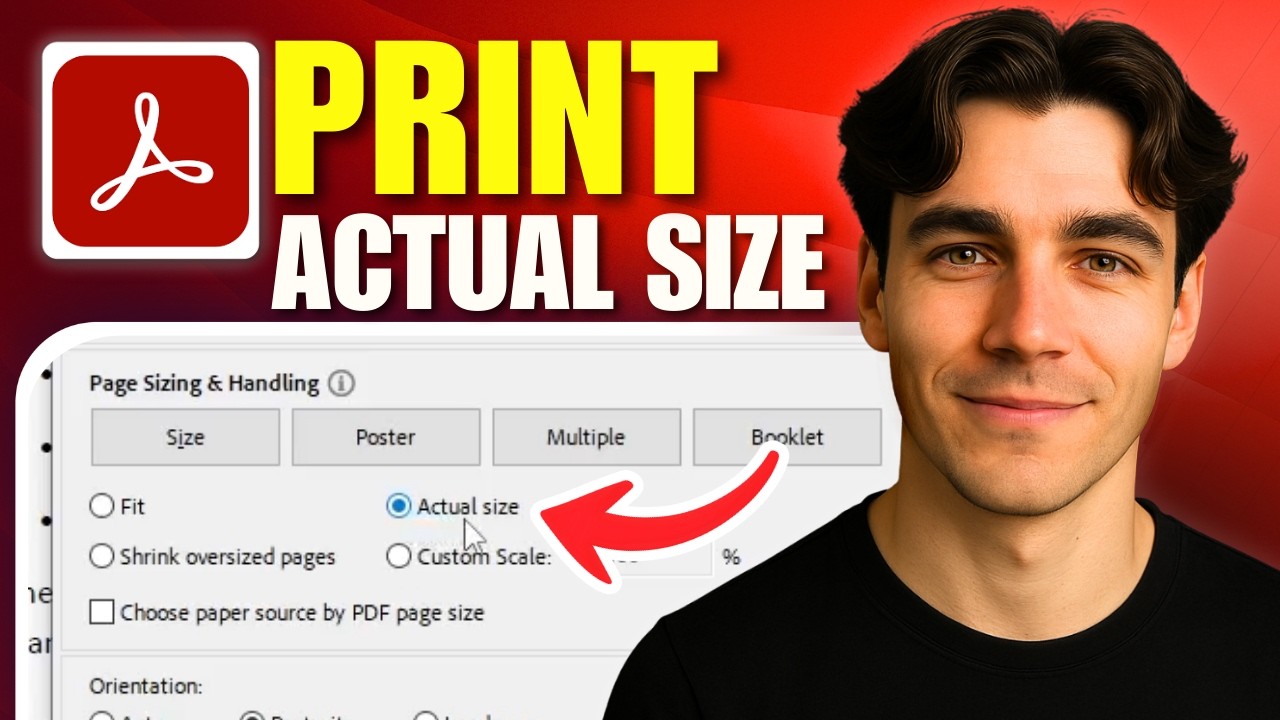 How to Print a PDF at Actual Size Using Adobe Acrobat Pro DC (Tutorial ...