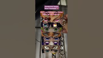 Handpicked Demon Slayer Keychains ✨ | Which One Would You Pick? #demonslayer