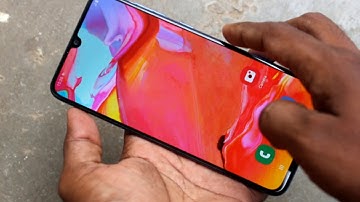 How to take screenshot in Samsung Galaxy A70