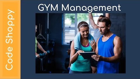 GYM Management System Using PHP &  MySQL Web  Application