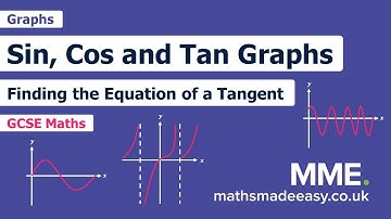 Graphs - Sin Cos and Tan Graphs