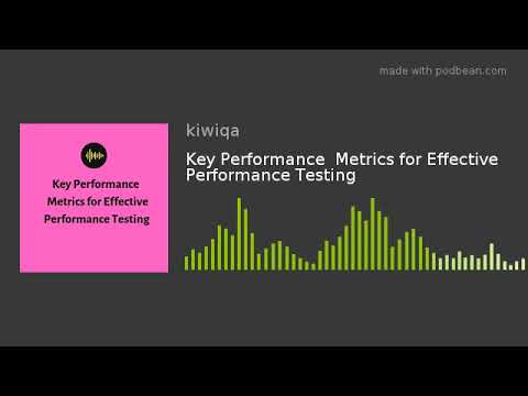 Video: Co jsou metriky v testování výkonu?