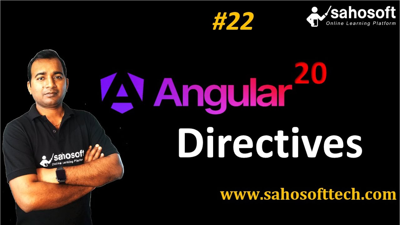 Directives in Angular 20 | Angular 20 Tutorial in Hindi | Sahosoft ...