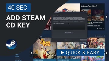 How to Add Steam Key to Steam and Install Game - Activate Game