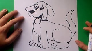 איך לצייר כלב