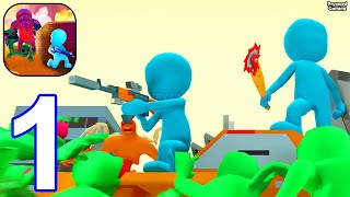 Zombie Rampage: Shooter Frenzy - Gameplay Walkthrough Part 1 Stickman Sniper Gun (Android) screenshot 3