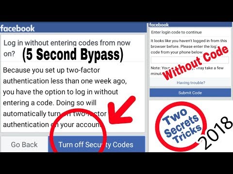 TOP 2 Secrets Facebook Login Approval Tricks | Without Code & Documents Account Login Bypass (2018)