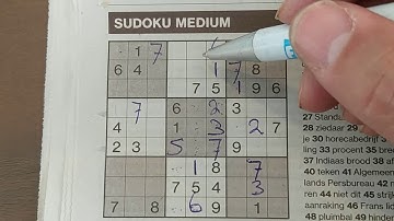 An instruction for solving this Medium Sudoku puzzle (with a PDF file) 05-28-2019