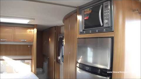 Swift Conqueror 630 2010 4B Fixed Bed End Washroom Twin Axle Touring Caravan